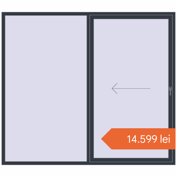 geam termopan 250x220 preț REHAU EURO-DESIGN 60 146671