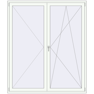usa de balcon 1800x2100 - REHAU SYNEGO MD . Vedere din interior Cumpără Uși de balcon 1800x2100 mm BALCONY DOOR REHAU SYNEGO RAL 9016 Traffic white two-sided