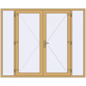 usa de intrare 2400x1950 - FRAMEX FT 72 . Vedere din interior Cumpără Uși de intrare 2400x1950 mm DOOR ALU STANDARD 72 RAL 1002 Sand yellow two-sided