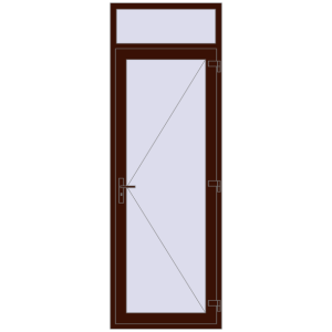 usa de interior 900x2630 - REHAU EURO-DESIGN 60 Z74 . Vedere din interior Cumpără Uși de interior 900x2630 mm REHAU BASE 60 (Z74) BLACK_CHERRY two-sided