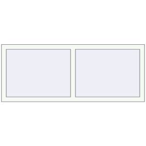 Cumpără Ferestre 1500x600 mm OPTIMUM REHAU EURO 70 RAL 9016 Traffic white two-sided