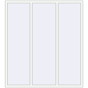 Cumpără Ferestre 1800x2000 mm REHAU BRILLANT DESIGN RAL 9016 Traffic white two-sided