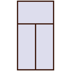 fereastră 1600x3000 - REHAU Brillant-Design . Vedere din interior Cumpără Ferestre 1600x3000 mm REHAU BRILLANT DESIGN BLACK_CHERRY two-sided