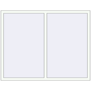 fereastră 1700x1300 - REHAU EURO-DESIGN 60 . Vedere din interior Cumpără Ferestre 1700x1300 mm BASE REHAU EURO 60 RAL 9016 Traffic white two-sided