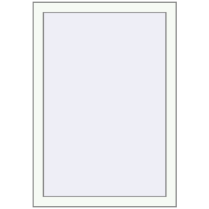 Cumpără Ferestre 700x1000 mm OPTIMUM REHAU EURO 70 RAL 9016 Traffic white two-sided