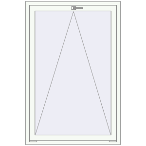Cumpără Ferestre 1000x1500 mm OPTIMUM REHAU EURO 70 RAL 9016 Traffic white two-sided