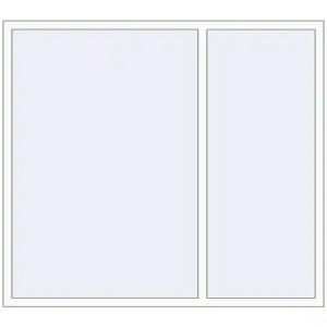 fereastră 1850x1650 - REHAU ART EVOLUTION . Vedere din interior Cumpără Ferestre 1850x1650 mm REHAU ARTEVO RAL 9016 Traffic white two-sided