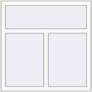 Cumpără Ferestre 1000x1000 mm BASE REHAU EURO 60 RAL 9016 Traffic white two-sided