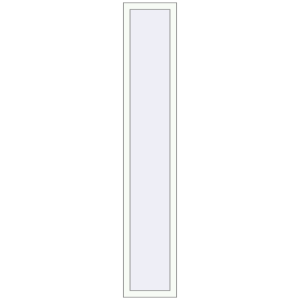 Cumpără Ferestre 400x2200 mm BASE REHAU EURO 60 RAL 9016 Traffic white two-sided