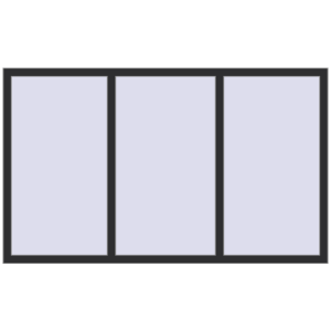 Cumpără Ferestre 2000x1200 mm REHAU ARTEVO ANTHRACITE_GREY_GLATT two-sided