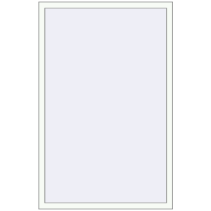 Cumpără Ferestre 1050x1650 mm OPTIMUM REHAU EURO 70 RAL 9016 Traffic white two-sided