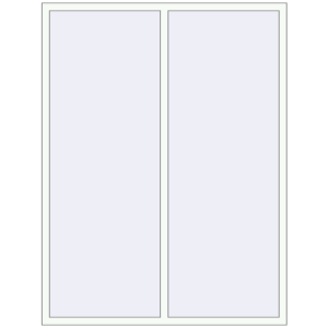 Cumpără Ferestre 1600x2100 mm OPTIMUM REHAU EURO 70 RAL 9016 Traffic white two-sided