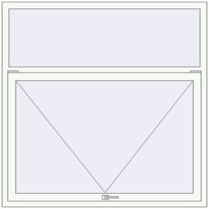 Cumpără Ferestre 1500x1500 mm BASE REHAU EURO 60 RAL 9016 Traffic white two-sided