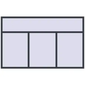 Cumpără Ferestre 2400x1500 mm OPTIMUM REHAU EURO 70 ANTHRACITE_GREY_STRUKTURAL two-sided