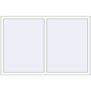 Cumpără Ferestre 1750x1150 mm REHAU ARTEVO RAL 9016 Traffic white two-sided
