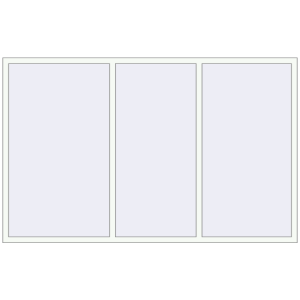 fereastră 2550x1600 - REHAU EURO-DESIGN 70 . Vedere din interior Cumpără Ferestre 2550x1600 mm OPTIMUM REHAU EURO 70 RAL 9016 Traffic white two-sided