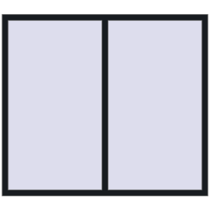 Cumpără Ferestre 1700x1500 mm ENERGY-SAVING REHAU SYNEGO MD BLACK_COOL_110L-2 two-sided