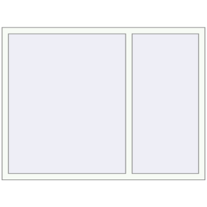 Cumpără Ferestre 1600x1200 mm REHAU ARTEVO RAL 9016 Traffic white two-sided