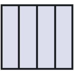 Cumpără Ferestre 2000x1800 mm ENERGY-SAVING REHAU SYNEGO MD BLACK_COOL_110L-2 two-sided