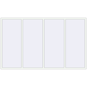 Cumpără Ferestre 3000x1800 mm OPTIMUM REHAU EURO 70 RAL 9016 Traffic white two-sided