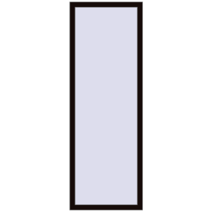 Cumpără Ferestre 700x2000 mm REHAU ARTEVO BLACK_BROWN two-sided