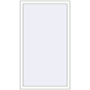 Cumpără Ferestre 900x1500 mm OPTIMUM REHAU EURO 70 RAL 9016 Traffic white two-sided