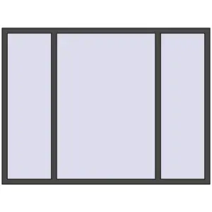 Cumpără Ferestre 2000x1500 mm OPTIMUM REHAU EURO 70 BASALT_GREY two-sided