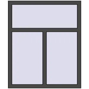 Cumpără Ferestre 1000x1200 mm REHAU ARTEVO BASALT_GREY two-sided