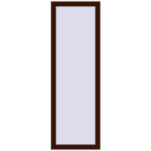 Cumpără Ferestre 500x1500 mm BASE REHAU EURO 60 BLACK_CHERRY two-sided