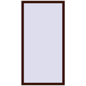 Cumpără Ferestre 900x1750 mm REHAU ARTEVO BLACK_CHERRY two-sided