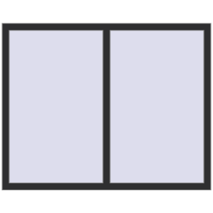 Cumpără Ferestre 1500x1200 mm REHAU ARTEVO ANTHRACITE_GREY_GLATT two-sided