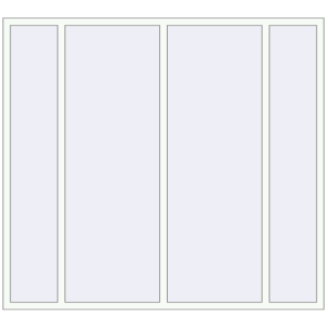 fereastră 2200x2000 - REHAU ART EVOLUTION . Vedere din interior Cumpără Ferestre 2200x2000 mm REHAU ARTEVO RAL 9016 Traffic white two-sided