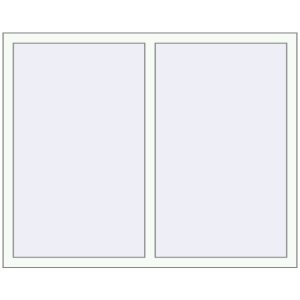 Cumpără Ferestre 1440x1160 mm OPTIMUM REHAU EURO 70 RAL 9016 Traffic white two-sided