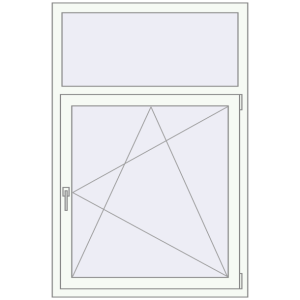 fereastră 1000x1500 - REHAU SYNEGO MD . Vedere din interior Cumpără Ferestre 1000x1500 mm ENERGY-SAVING REHAU SYNEGO MD RAL 9016 Traffic white two-sided