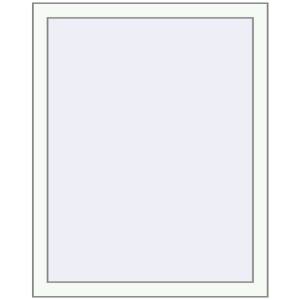 Cumpără Ferestre 800x1000 mm REHAU BRILLANT DESIGN RAL 9016 Traffic white two-sided
