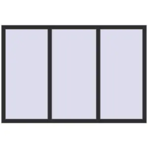 Cumpără Ferestre 1780x1200 mm ENERGY-SAVING REHAU SYNEGO MD ANTHRACITE_GREY_GLATT two-sided
