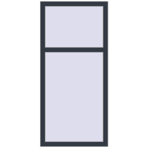 Cumpără Ferestre 700x1500 mm REHAU ARTEVO ANTHRACITE_GREY_STRUKTURAL two-sided