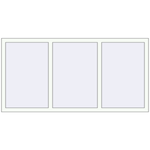 Cumpără Ferestre 1800x900 mm OPTIMUM REHAU EURO 70 RAL 9016 Traffic white two-sided
