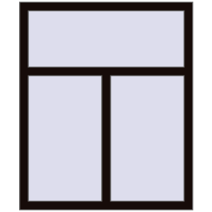 Cumpără Ferestre 1000x1200 mm REHAU ARTEVO BLACK_BROWN two-sided