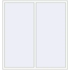 Cumpără Ferestre 1700x1800 mm ENERGY-SAVING REHAU SYNEGO MD RAL 9016 Traffic white two-sided