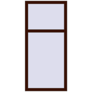 Cumpără Ferestre 700x1500 mm REHAU ARTEVO BLACK_CHERRY two-sided