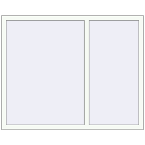 Cumpără Ferestre 1500x1200 mm REHAU ARTEVO RAL 9016 Traffic white two-sided