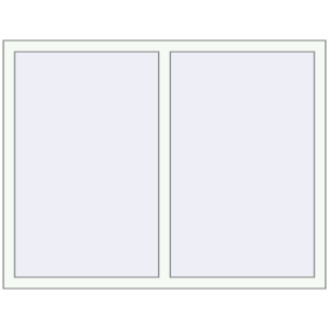 Cumpără Ferestre 1400x1100 mm BASE REHAU EURO 60 RAL 9016 Traffic white two-sided