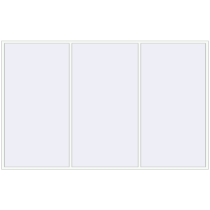 Cumpără Ferestre 4000x2500 mm ALU STANDARD 72 RAL 9016 Traffic white two-sided