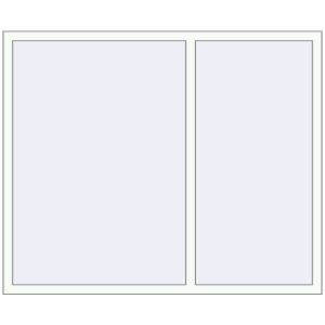 Cumpără Ferestre 1700x1400 mm OPTIMUM REHAU EURO 70 RAL 9016 Traffic white two-sided