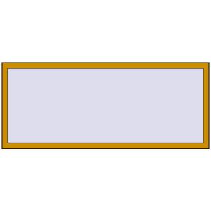 Cumpără Ferestre 1800x750 mm ALU LIGHT A RAL 1005 Honey yellow two-sided
