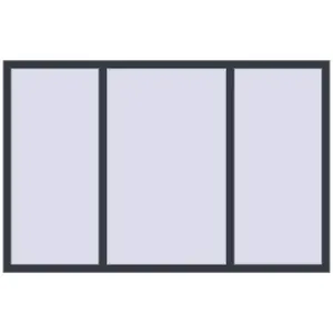 Cumpără Ferestre 2000x1300 mm ENERGY-SAVING REHAU SYNEGO MD ANTHRACITE_GREY_STRUKTURAL two-sided