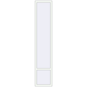 Cumpără Ferestre 500x2500 mm REHAU ARTEVO RAL 9016 Traffic white two-sided