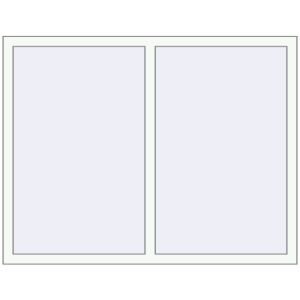 Cumpără Ferestre 1450x1140 mm BASE REHAU EURO 60 RAL 9016 Traffic white two-sided