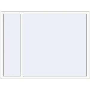 Cumpără Ferestre 1700x1300 mm BASE REHAU EURO 60 RAL 9016 Traffic white two-sided